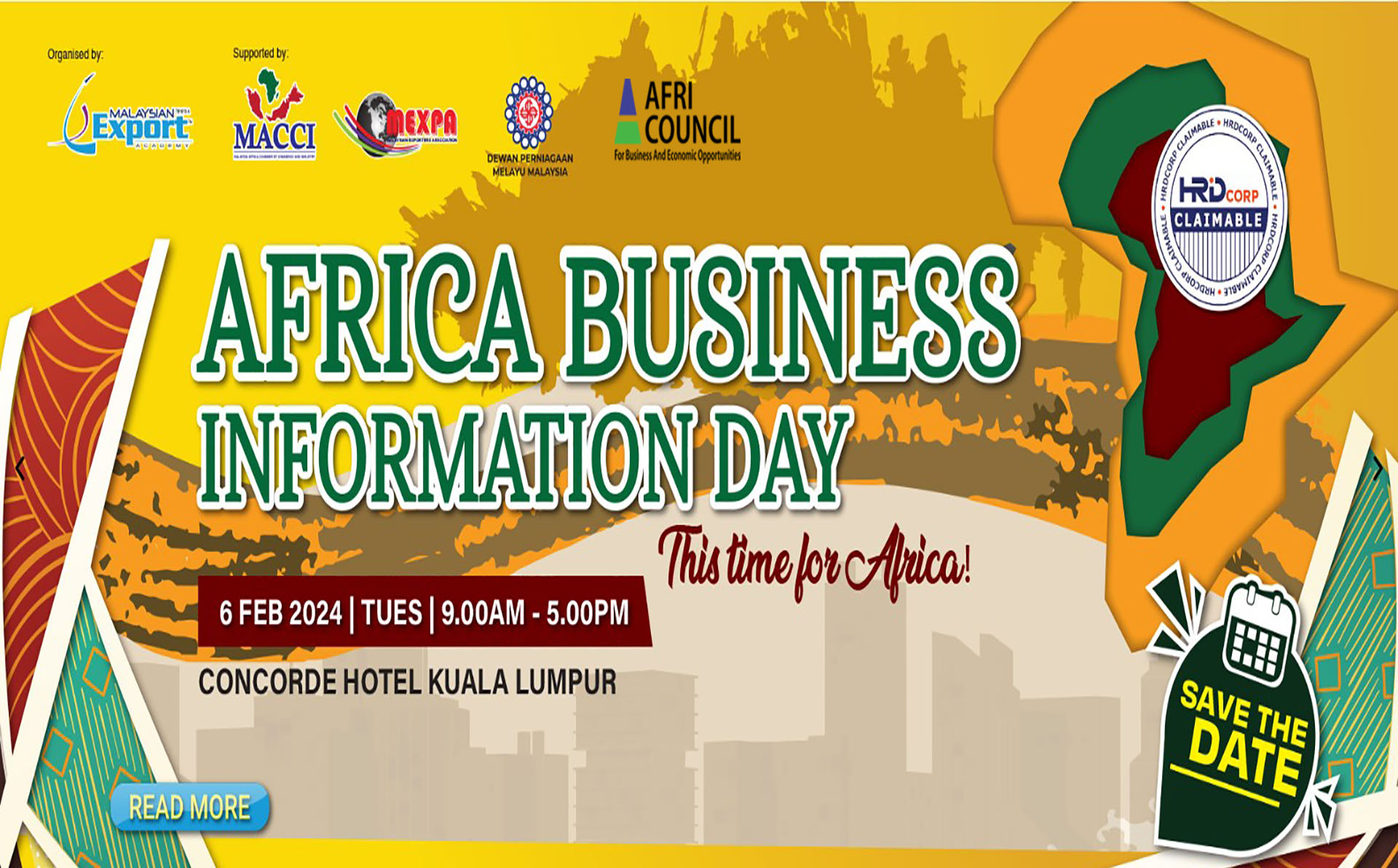 Malaysian Export Academy Announces Africa Business Information Day 2024 to Unlock Opportunities and Foster Collaboration with Afri Council